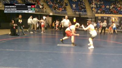 200 lbs Round Of 32 - Luca Novelli, Moon vs Dylan Phipps, Solanco