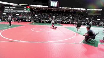 146 lbs Champ. Round 1 - Fred Lown, Unattached vs Drew Grogan, Unattached