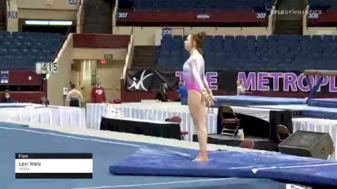 Lexi Weis - Floor, WOGA - 2021 Metroplex Challenge