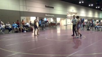 120 lbs Round 3 (16 Team) - Walter Woodard, Kame Style vs Zachary Berry, Canes Wrestling