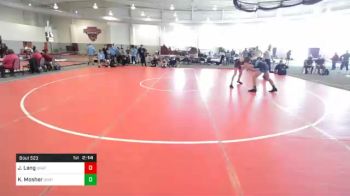 157 lbs Prelims - Jack Lang, UNATT-Princeton vs Kyle Mosher, UNATT-New York City RTC