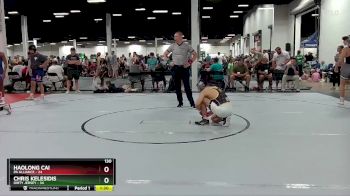 130 lbs Round 1 (4 Team) - Haolong Cai, PA Alliance vs Chris Kelesidis, Dirty Jersey