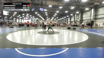 195 lbs Rr Rnd 2 - Mason Marolo, Mat Assassins vs Tornike Kajaia, Triumph Maize