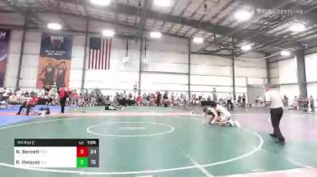 152 lbs Rr Rnd 2 - Nick Bennett, Triumph Black vs Ben Vasquez, Illinois Cornstars Blue