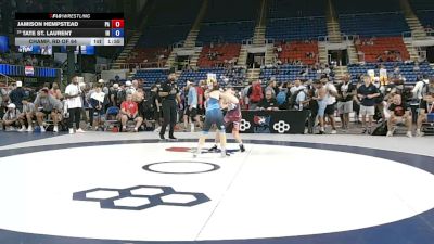 113 lbs Champ. Rd Of 64 - Jamison Hempstead, Pennsylvania vs Tate St. Laurent, Indiana