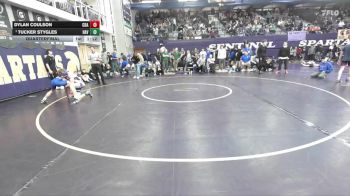103 lbs Quarterfinal - Tucker Stygles, Havre vs Dylan Coulson, Coeur D Alene