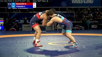 70 kg Round Of 16 - Begijon Kuldashev, Uzb vs Vazgen Tevanyan, Arm