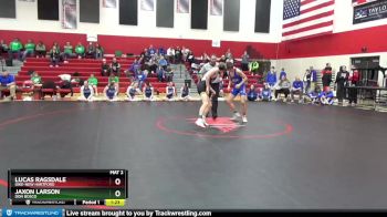 120 lbs Semifinal - Jaxon Larson, Don Bosco vs Lucas Ragsdale, Dike-New Hartford