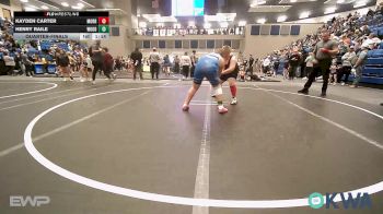 160 lbs Quarterfinal - Kayden Carter, Morrison Takedown Club vs Henry Raile, Woodward Youth Wrestling