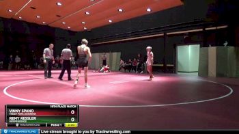 132 lbs 19th Place Match - Remy Ressler, Independence vs Vinny Spano, Tinley Park (Andrew)
