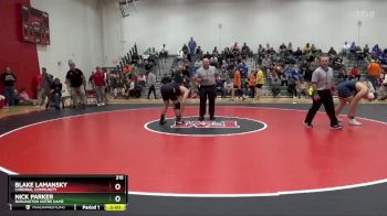 215 lbs Round 2 - Blake Lamansky, Cardinal Community vs Nick Parker, Burlington Notre Dame