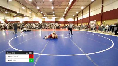 126 lbs Round Of 16 - Ian Puhach, MetroWest United vs Jack Kaler, Mindset Wrestling