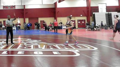 113 lbs Consi Of 8 #2 - Treydan Beam, Xavier High School vs Anthony Sateriale, Dedham