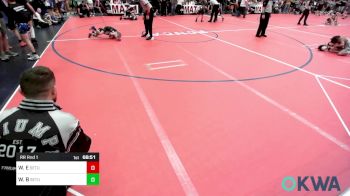 52 lbs Final - Kashtin Fulk, Triumph Wrestling Club vs Hagan Wolfenberger, Keystone Wrestling Club