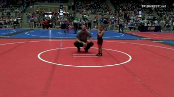 45 lbs Rr Rnd 2 - Zirayah Fields, Tulsa Blue T Panthers vs Jolee Stephens, Derby Wrestling Club