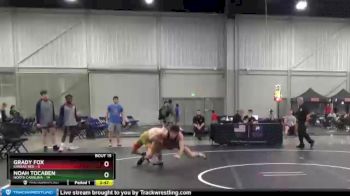 138 lbs Placement Matches (8 Team) - Grady Fox, Kansas Red vs Noah Tocaben, North Carolina