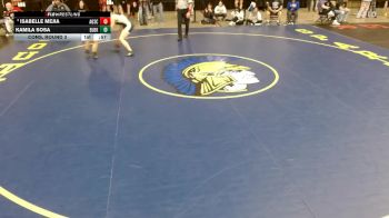 145 lbs Cons. Round 3 - Isabelle Mejia, Unattached vs Kamila Sosa, Unattached