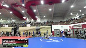 49-55 lbs Round 4 - Kameron DeCamp, Franklin Central WC vs Jettson Bassett, Rhyno Academy Of Wrestling
