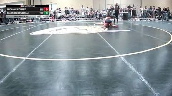 123 lbs Round Of 64 - Micaiah Cortez, Gilroy Hawks vs Allyson Brunolli, Threshold WC