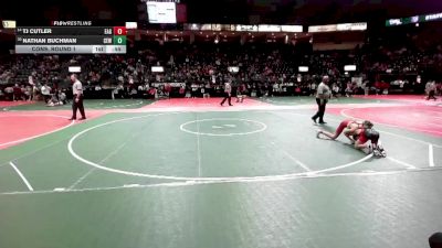 100 lbs Cons. Round 1 - Nathan Buchman, CEW1 vs Tj Cutler, EAG2