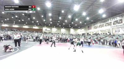 156 lbs Consi Of 4 - Mason Watkins, Bruin Elite vs Josh Horn, Argonaut Jr Mustangs