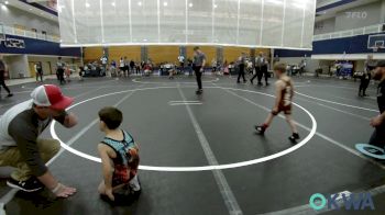 46 lbs Round Of 16 - Chance Chill, Perry Wrestling Academy vs Teagen Martinez, Carl Albert