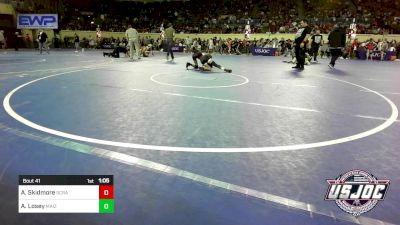 108 lbs Round Of 16 - Alexandria Skidmore, Scrap Yard Training vs Alayah Losey, Maize WC