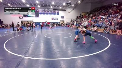 85 lbs Quarterfinal - Grayson Marcotte, CY Middle School vs Easton Palser, Gering Middle School