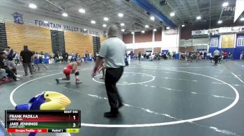 144 lbs Champ. Round 2 - Frank Padilla, Santa Ana vs Jake Jennings, Clovis West