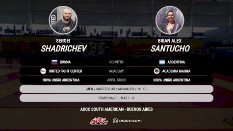 Sergei Shadrichev vs Brian Alex Santucho 2025 ADCC South American Championship