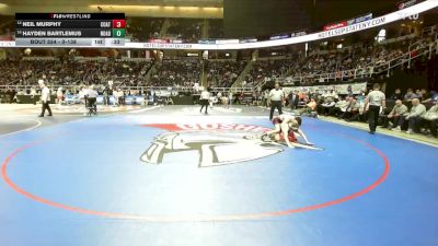 II-138 lbs Cons. Round 2 - Hayden Bartlemus, Northern Adirondack vs Neil Murphy, Coxsackie Athens