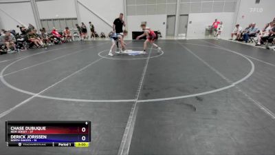 100 lbs Round 1 (8 Team) - Chase Dubuque, New Jersey vs Derick Jorissen, North Dakota