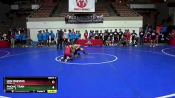 120 lbs Round 1 (16 Team) - Leo Maestas, CVWA vs Phong Tran, SDIKWA