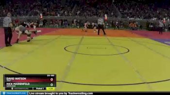 D3-160 lbs Quarterfinal - Nick Marienfeld, Napoleon vs David Watson, Yale