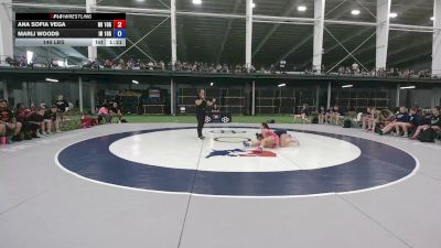 140 lbs Ana Sofia Vega, Michigan vs Marli Woods, Indiana