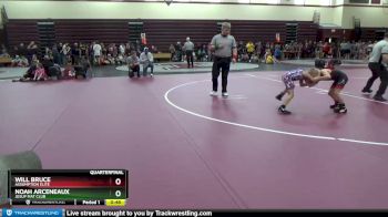 SPW-17 lbs Quarterfinal - Noah Arceneaux, Jesup Mat Club vs Will Bruce, Assumption Elite