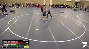 220 lbs Cons. Semi - Kemarion Prowell, Minnesota vs Matthew Veroeven, Minnesota