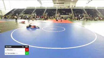 57 lbs Semifinal - Julian Maximo, Tucson Cyclones vs Michael Fernandez, Grindhouse WC