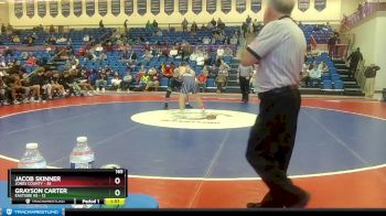 165 lbs Semis & 3rd Wb (16 Team) - Grayson Carter, Eastside Hs vs Jacob Skinner, Jones County