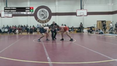 215 lbs Round 1 (4 Team) - Conor O`Neill, Austin Lake Travis vs Bailey Knight, Cedar Park