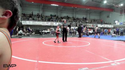 55 lbs Rr Rnd 2 - Cooper Fletcher, Brushy Wrestling Club vs Connor Johnson, Spartan Wrestling Fort Smith