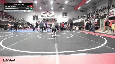80 lbs Rr Rnd 1 - Kutter Means, Salina Wrestling Club vs Bobby Bollinger, Pocola Youth Wrestling