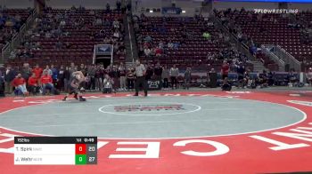 152 lbs Consolation - Thomas Spirk, Saucon Valley Hs vs Jacob Wehr, Notre Dame Hs - Green Pond