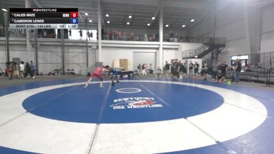 140 lbs 1st Place Match - Caleb Mize, Beastmode Wrestling vs Cameron Lewis