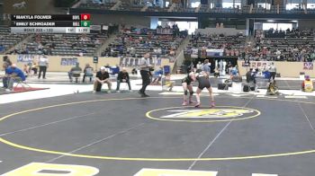 132 lbs Semifinal - Makyla Folwer, Boyle County vs Emily Schroader, Bullitt East