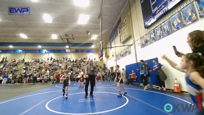 64 lbs Quarterfinal - Hunter Crow, Berryhill Wrestling Club vs CJ Tyler, Black Fox Wrestling Club