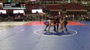 138 lbs Cons. Semi - Sean Davis, Corvallis vs Drayden Gaither, Moses Lake Wrestling Club