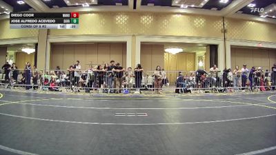 50 lbs Consi Of 8 #2 - Diego Coor, Manu Wr Ac vs Jose Alfredo Acevedo, Savage