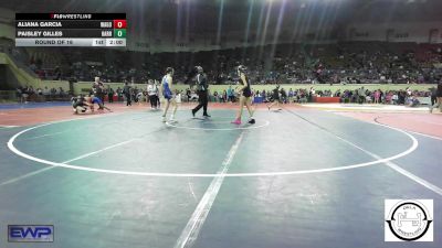 110 lbs Round Of 16 - Aliana Garcia, Wagoner vs Paisley Gilles, Harrah