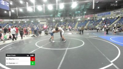 215 lbs Semifinal - Bladen Blecha, Adams Central vs Alex Cuevas, Grit